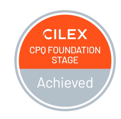 CILEX CPQ Foundation Stage Achieved