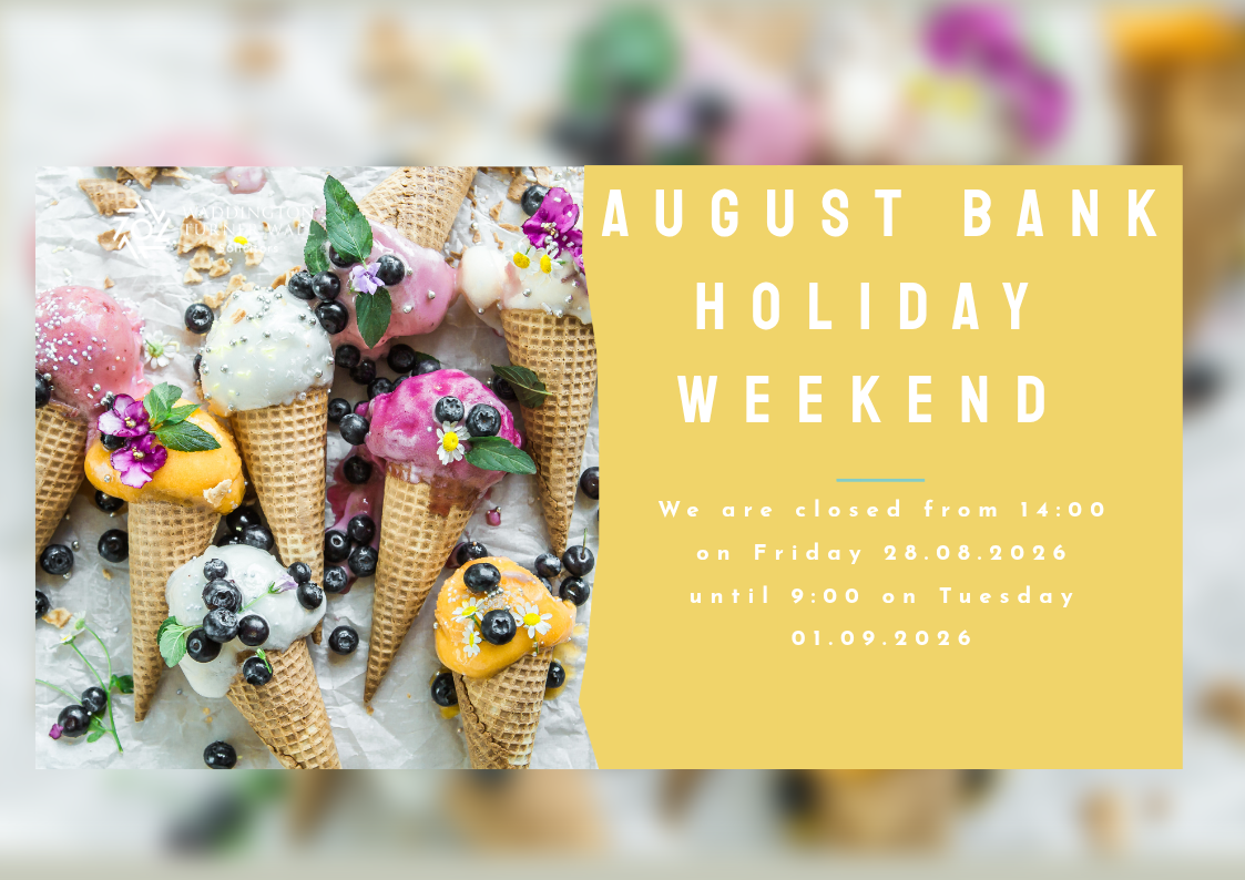 WTW Solicitors - August Bank Holiday 2026 - Image of ice creams